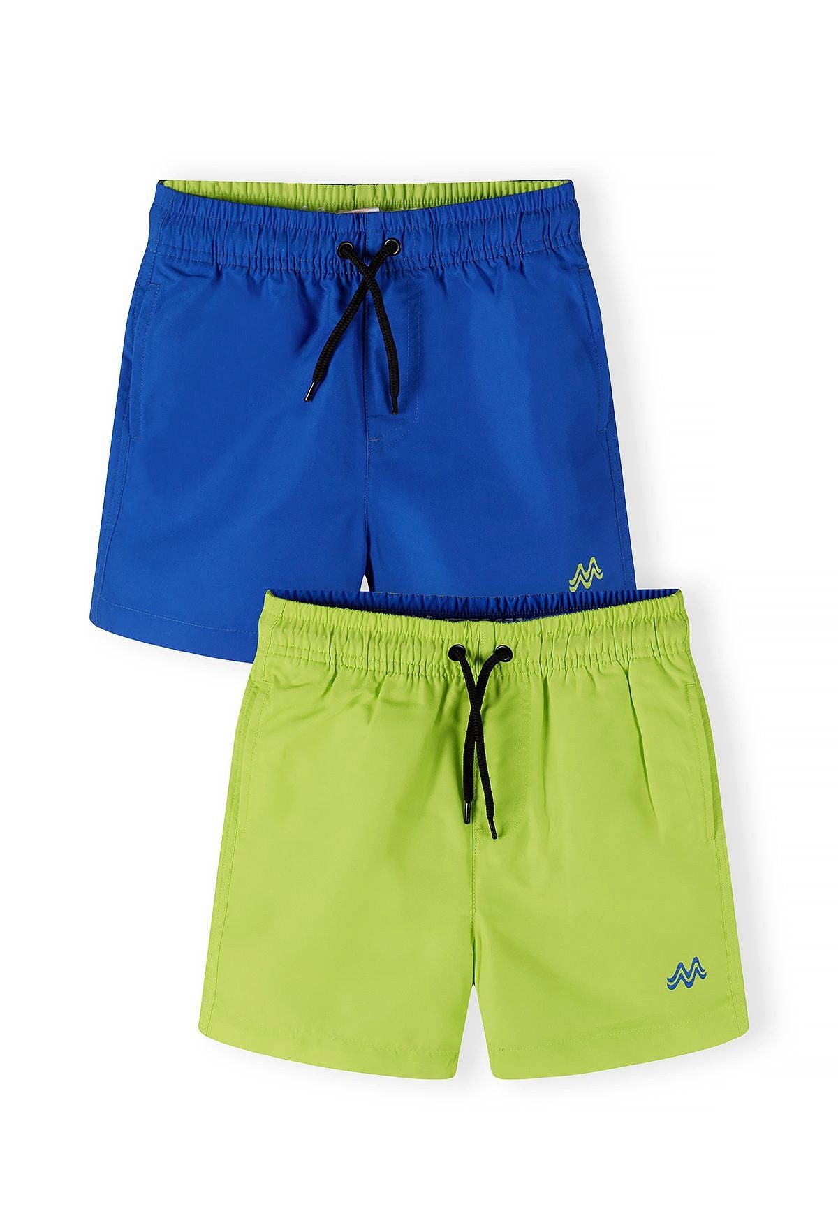 MINOTI Badeshorts für Jungen im 2er-Pack (Packung, 2-St) Taschen und Kordelzug