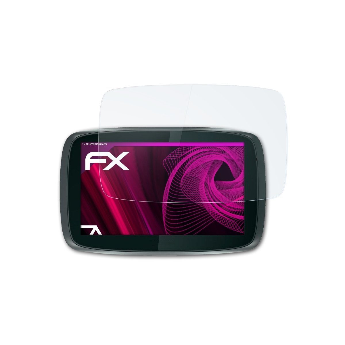 Schutzfolie Panzerglasfolie für TomTom GO 500 2005
