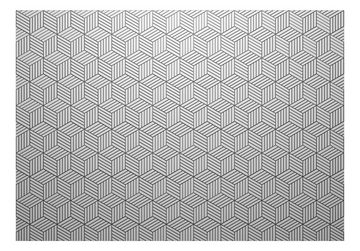 KUNSTLOFT Vliestapete Hexagons in Detail 1x0.7 m, halb-matt, lichtbeständige Design Tapete