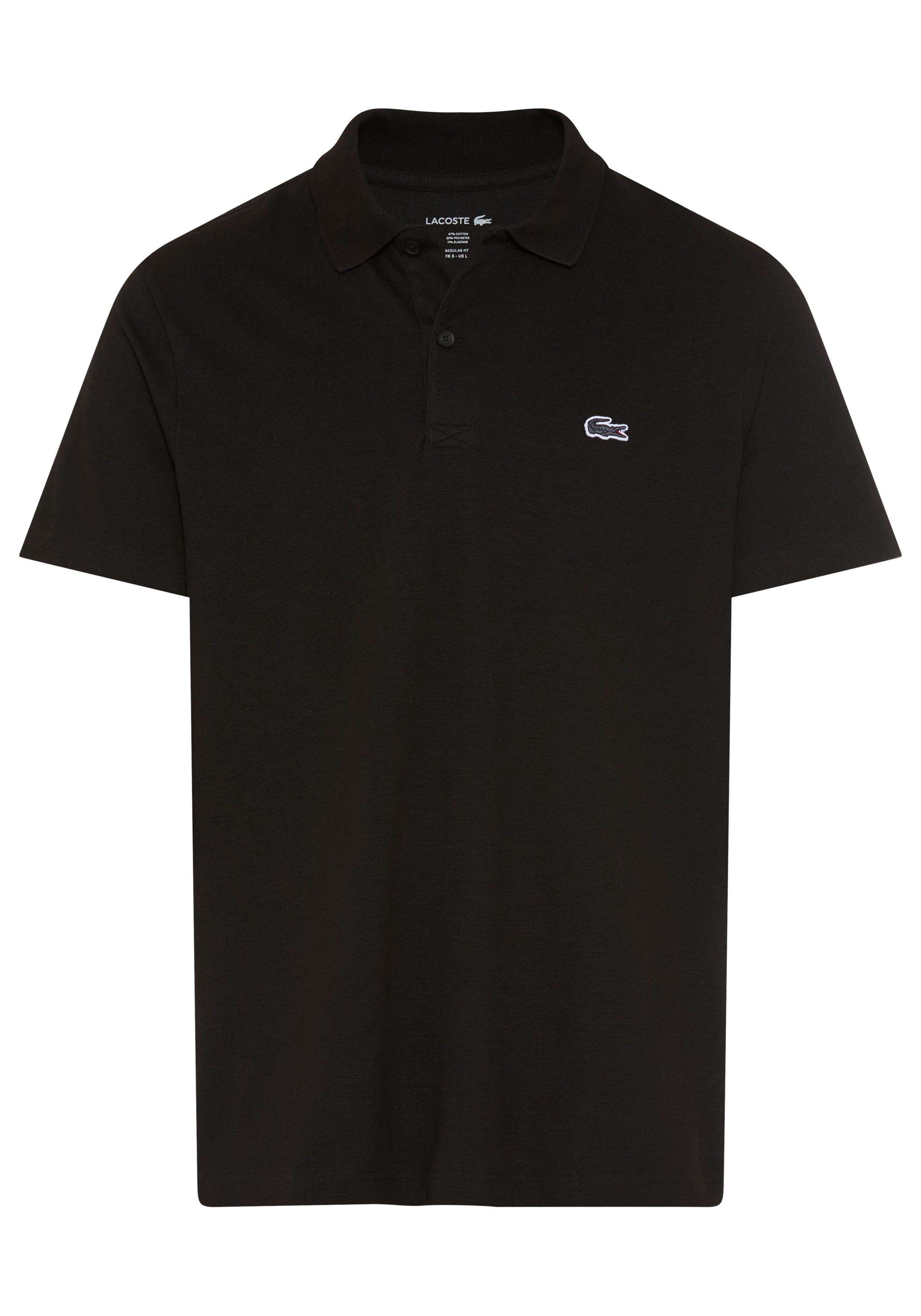 Lacoste Poloshirt Polokragen, Regular Fit, Feinripp-Qualität