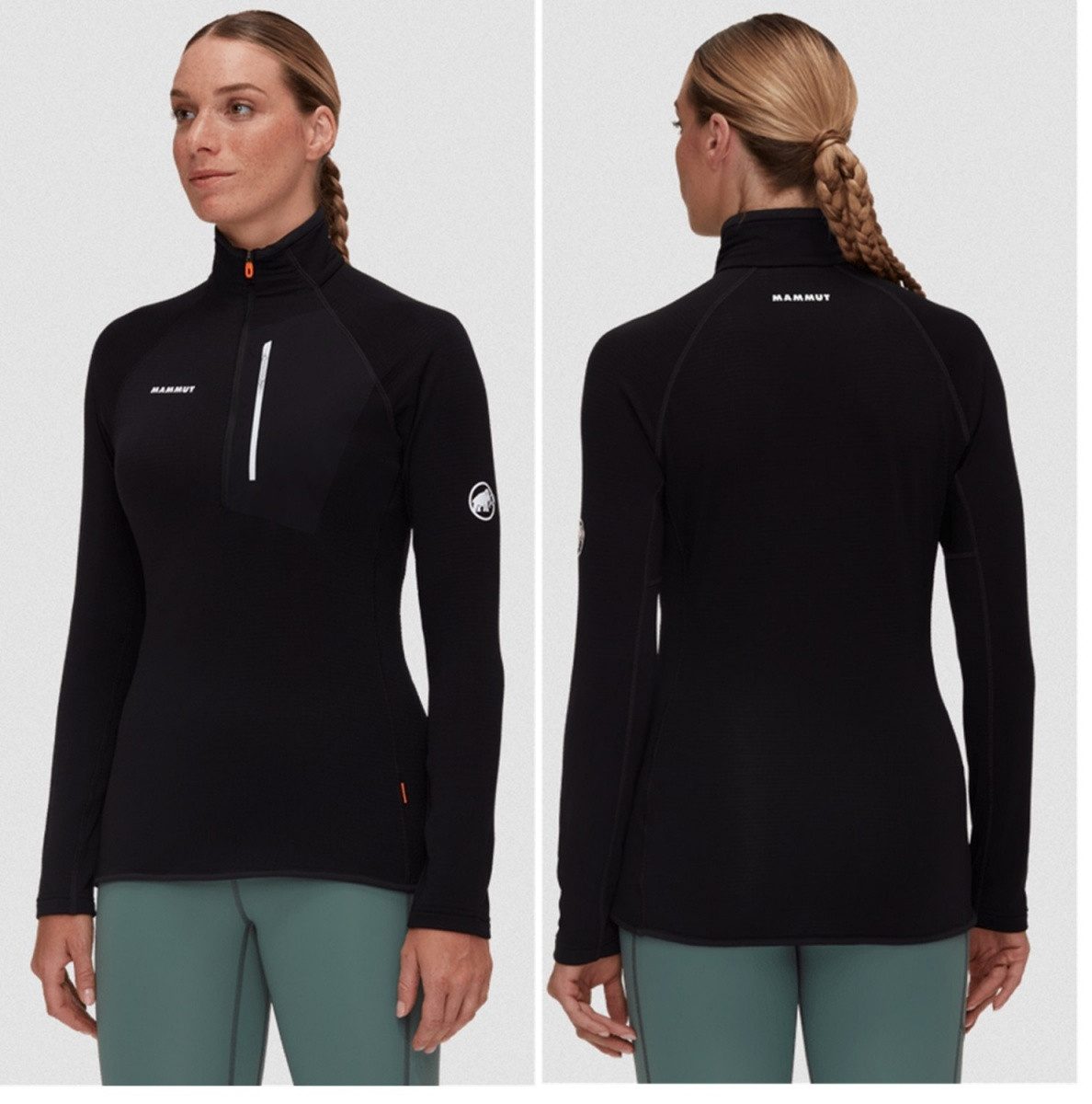Rollkragenpullover Mammut Aenergy Light ML Half Zip Pull Women Damen Midlayer Pullover