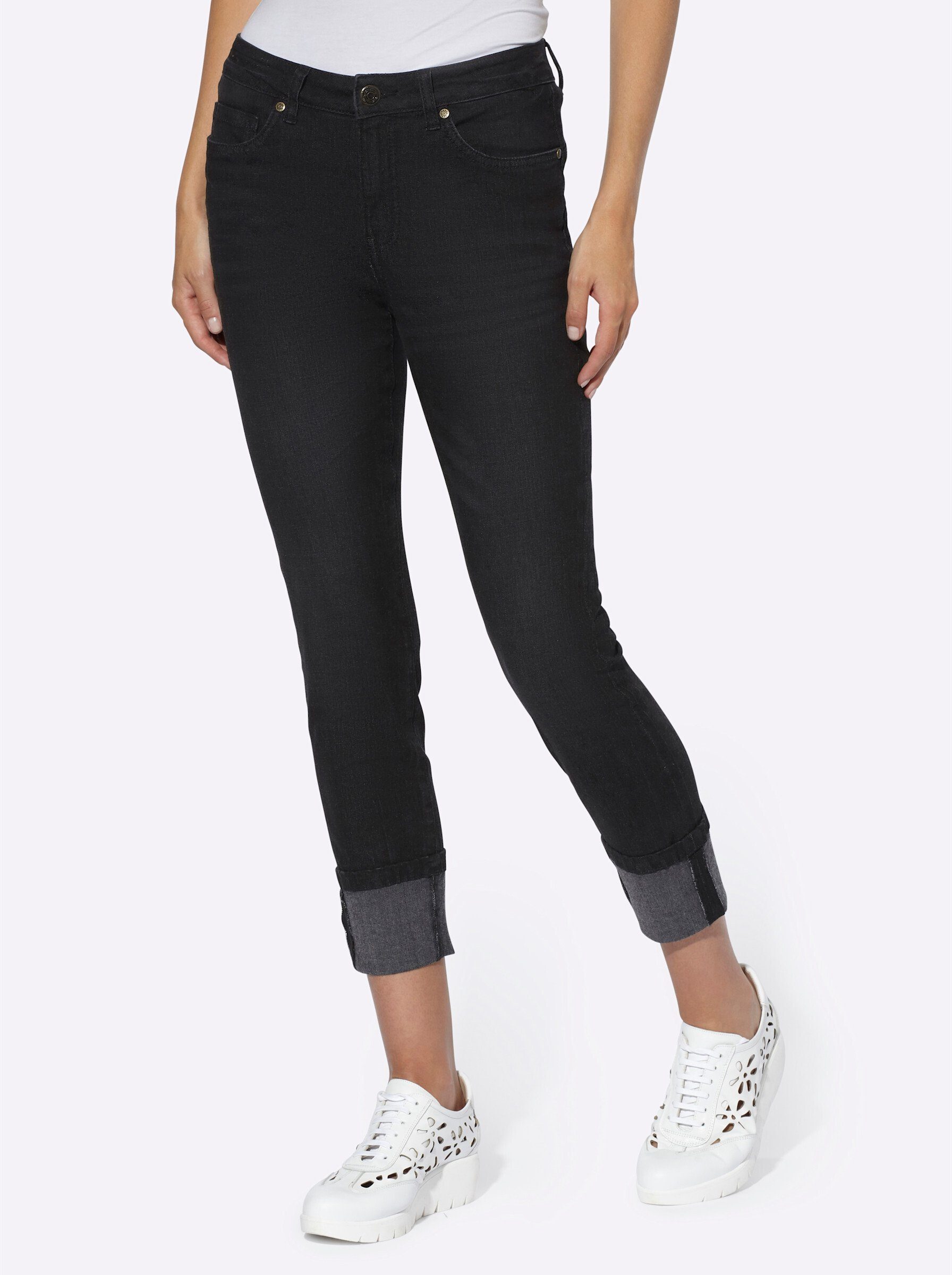 Bequeme Jeans Bauchweg-Jeans