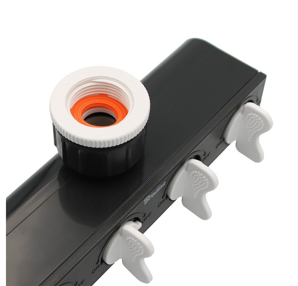 Thumbnail - Bradas Schlauchadapter 4-Wege-Verteiler mit Ventilen Bradas WHITE LINE