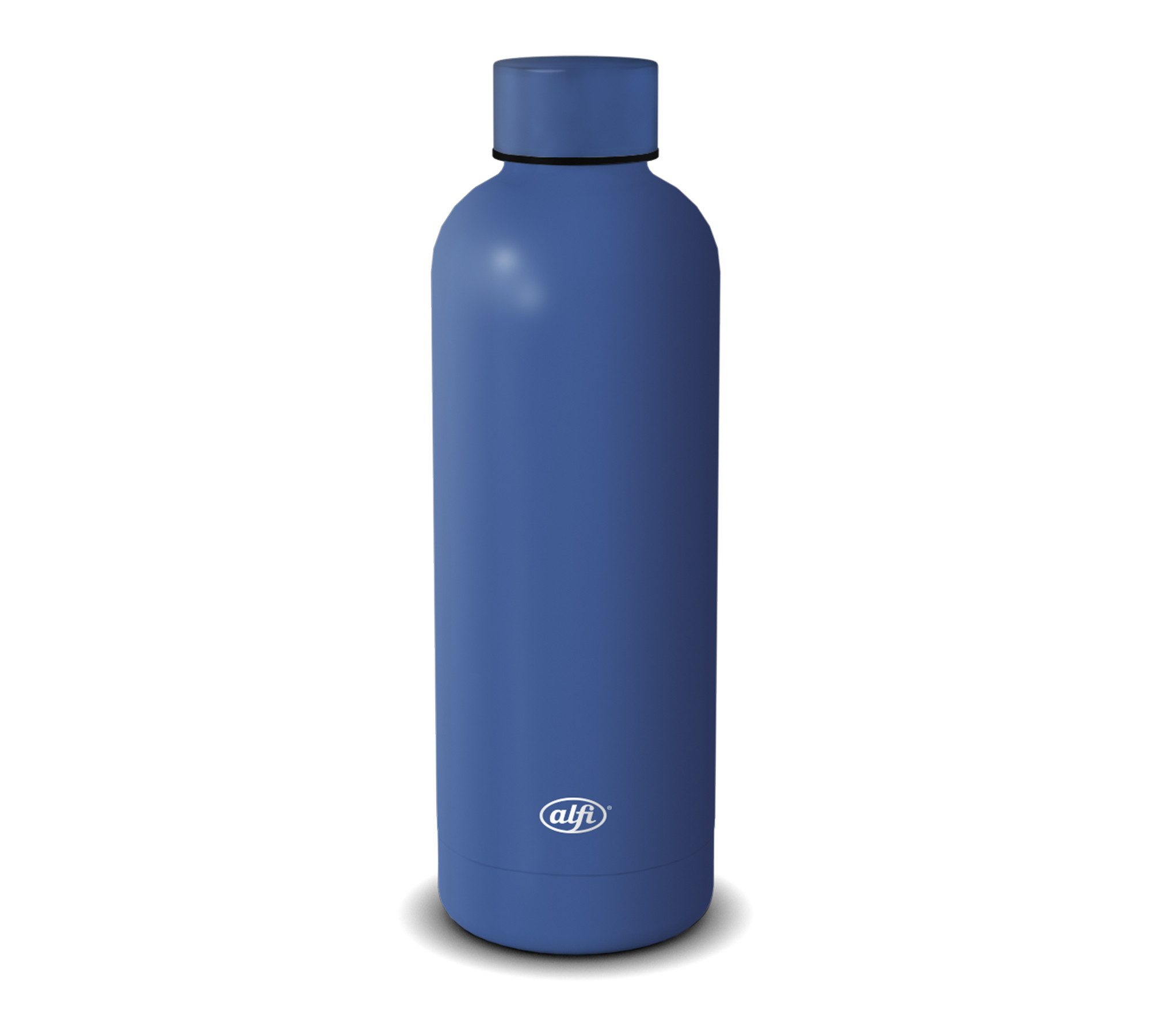 Alfi Isolierflasche BASICS BOTTLE, aus doppelwandigem Edelstahl, 0,50l, 12h kalt oder 6h heiß, absolut dicht