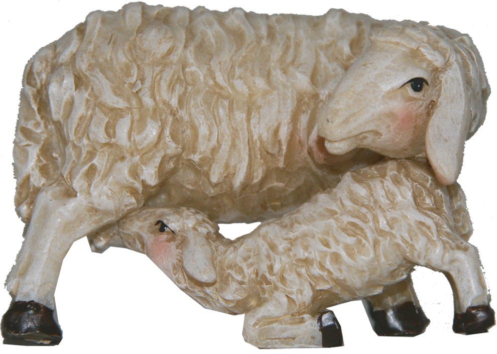 FADEDA Tierfigur FADEDA Mutterschaf mit Lamm, Höhe in cm: 4,2 (1 St)