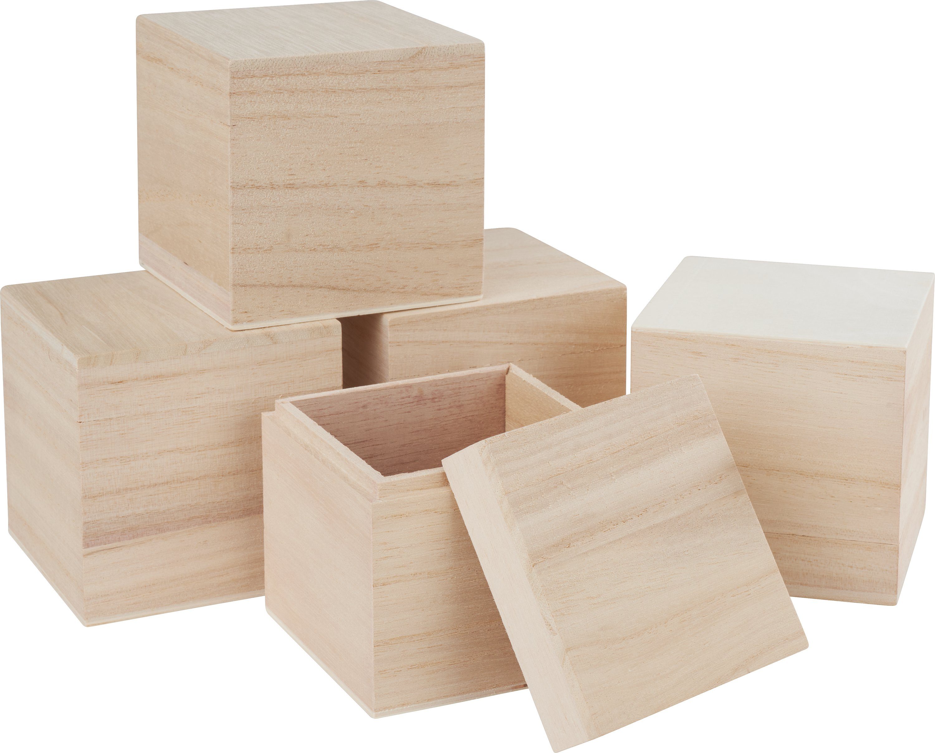 Aufbewahrungsbox Holzbox Würfel