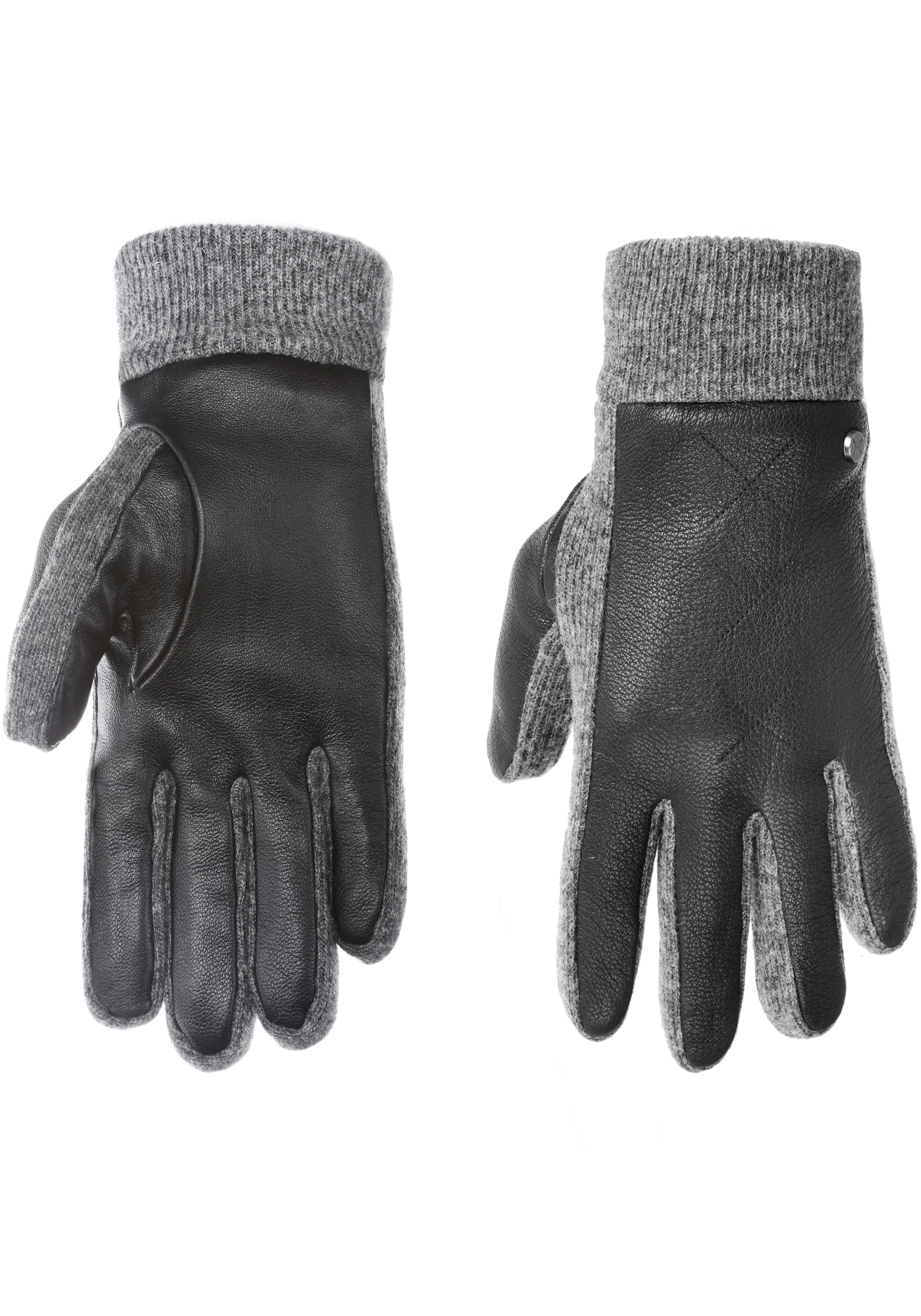PEARLWOOD Strickhandschuhe NICK (1 Paar) weiches Fleecefutter, Elastischer günstig online kaufen