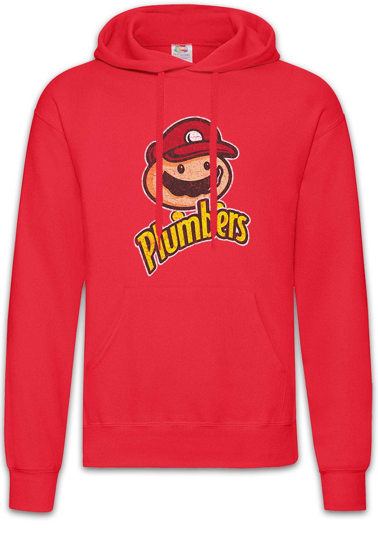 Hoodie Super Plumbers Herren Hoodie Klempner Installateur Mario Gas Geek Nerd