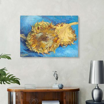 Posterlounge Acrylglasbild Vincent van Gogh, Zwei Sonnenblumen, Wohnzimmer Malerei