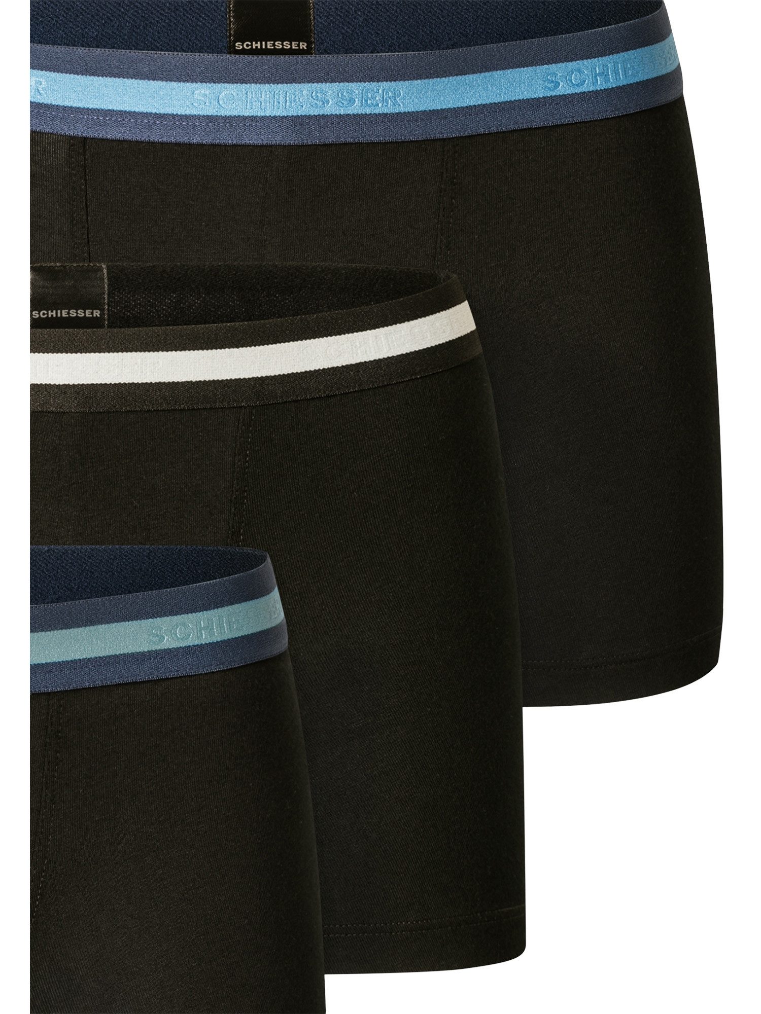 Schiesser Trunk 955 (3-St) unterhose männer boxershort