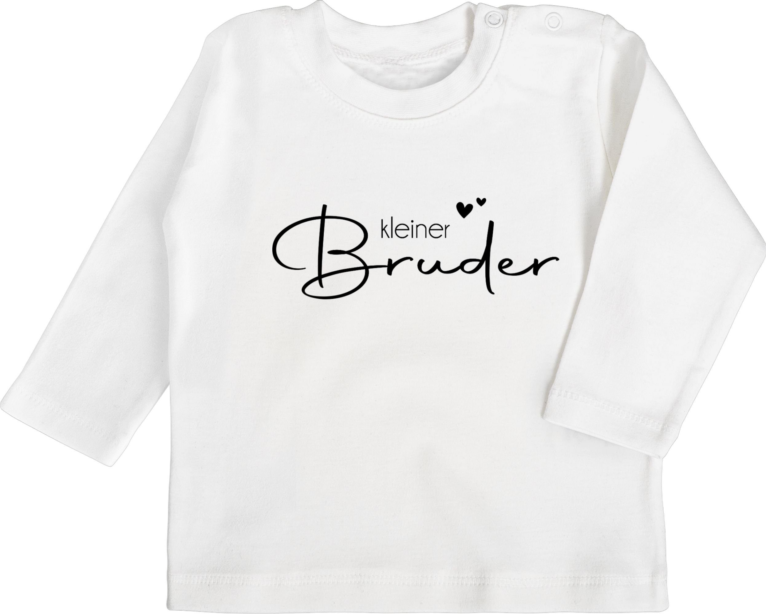 Shirtracer T-Shirt Kleiner Bruder - Little Brother Kleiner Bruder 2 Weiß