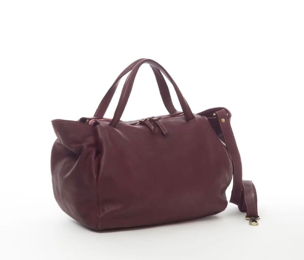 BZNA Handtasche Diana Designer Schultertasche Tasche Ledertasche, Weiches Leder