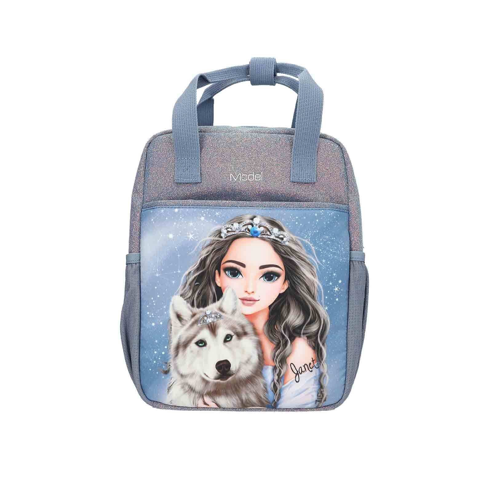 Depesche Kinderrucksack TOPModel Rucksack WOLF 12 x 20 x 27 cm (1 Rucksack, 1-tlg)