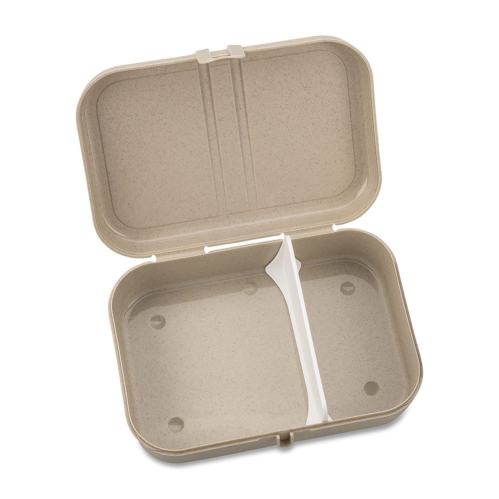KOZIOL Lunchbox PASCAL L Lunchbox mit Trennsteg, Kunststoff, (1-tlg), spülmaschinengeeignet, mikrowellengeeignet