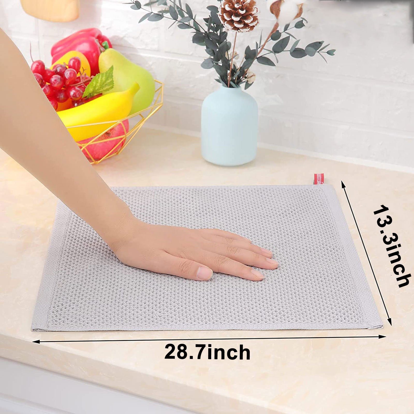 OKWISH Geschirrtuch Spültuch Küchentücher Lappen set günstig online kaufen