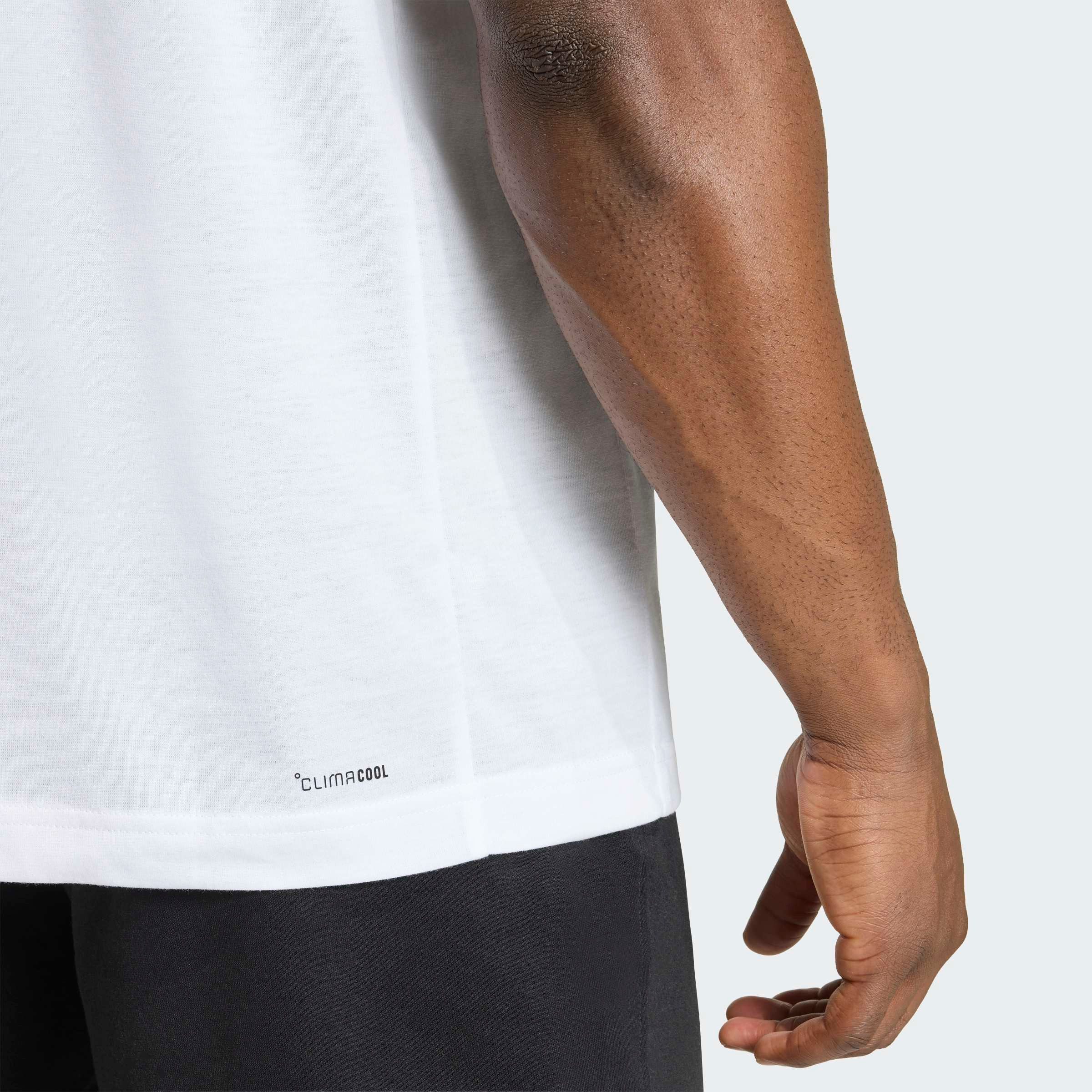 adidas Performance T-Shirt WORKOUT ESSENTIALS FEELREADY LOGO
