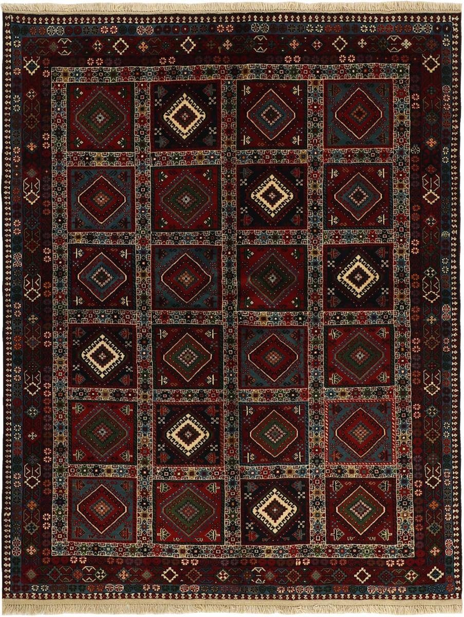 Orientteppich Yalameh 150x198 Handgeknüpfter Orientteppich / Perserteppich, Nain Trading, rechteckig, Höhe: 12 mm