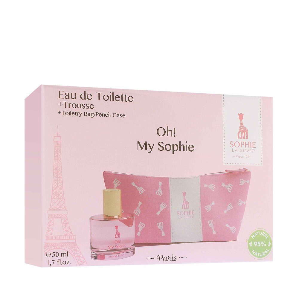 SOPHIE LA GIRAFE Eau de Toilette Oh! My Sophie SET K (EDT 50ml + Kosmetiktasche)