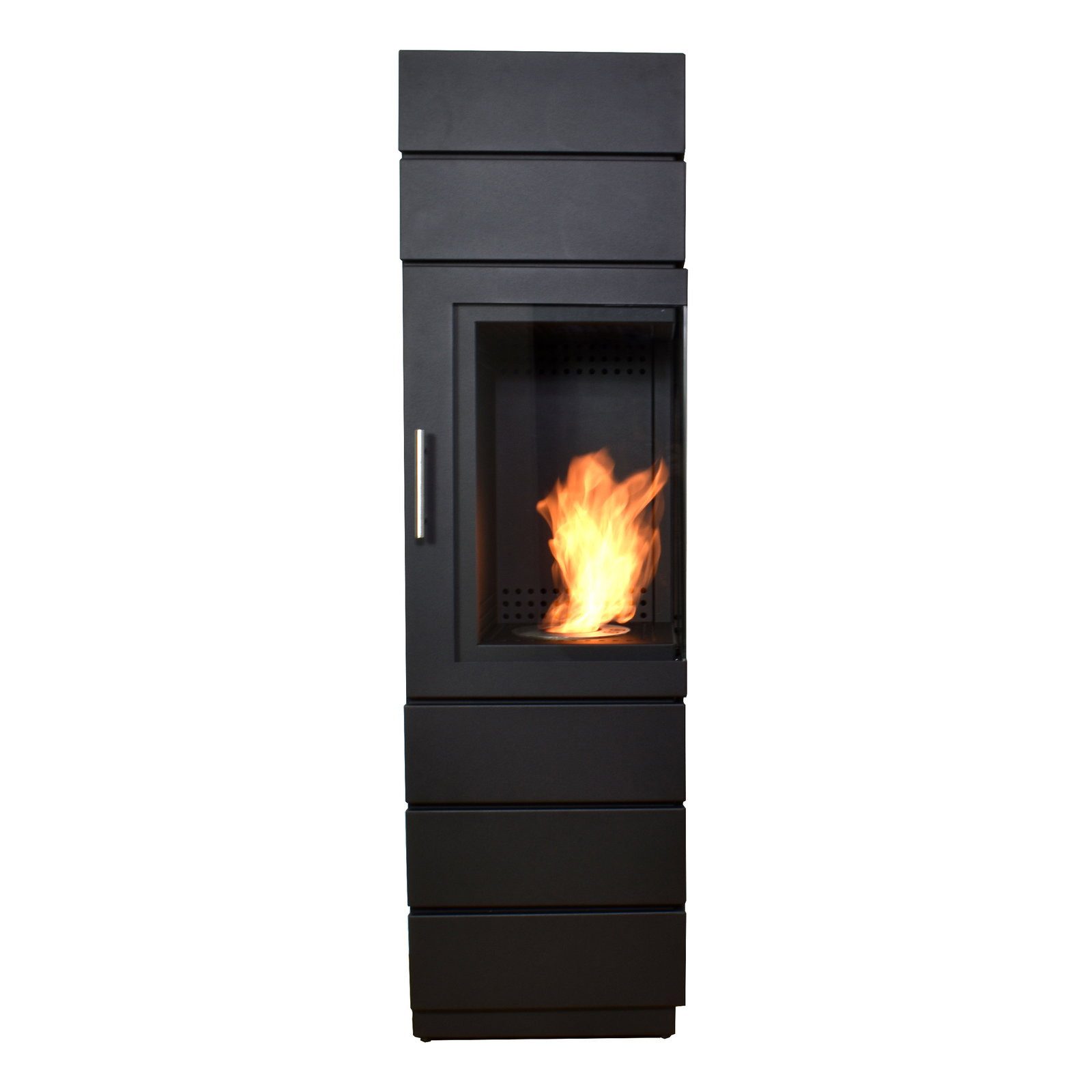 GLOW FIRE Echtfeuer-Dekokamin Ethanolkamin Glow Fire Mora Ofen, mit Heizfunktion durch Bio-Ethanol – Bild 2 von 5