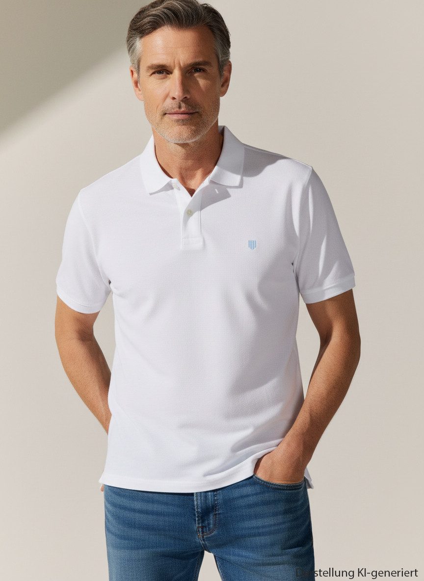 BASEFIELD Poloshirt Basic mit Cool & Dry Effekt, atmungsaktiv