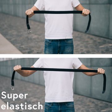 FLEXIBILITE Stretchgürtel Angenehmer Elastischer Gürtel Damen Herren Stretchgürtel Dehnbar Dehnbar, ohne Löcher