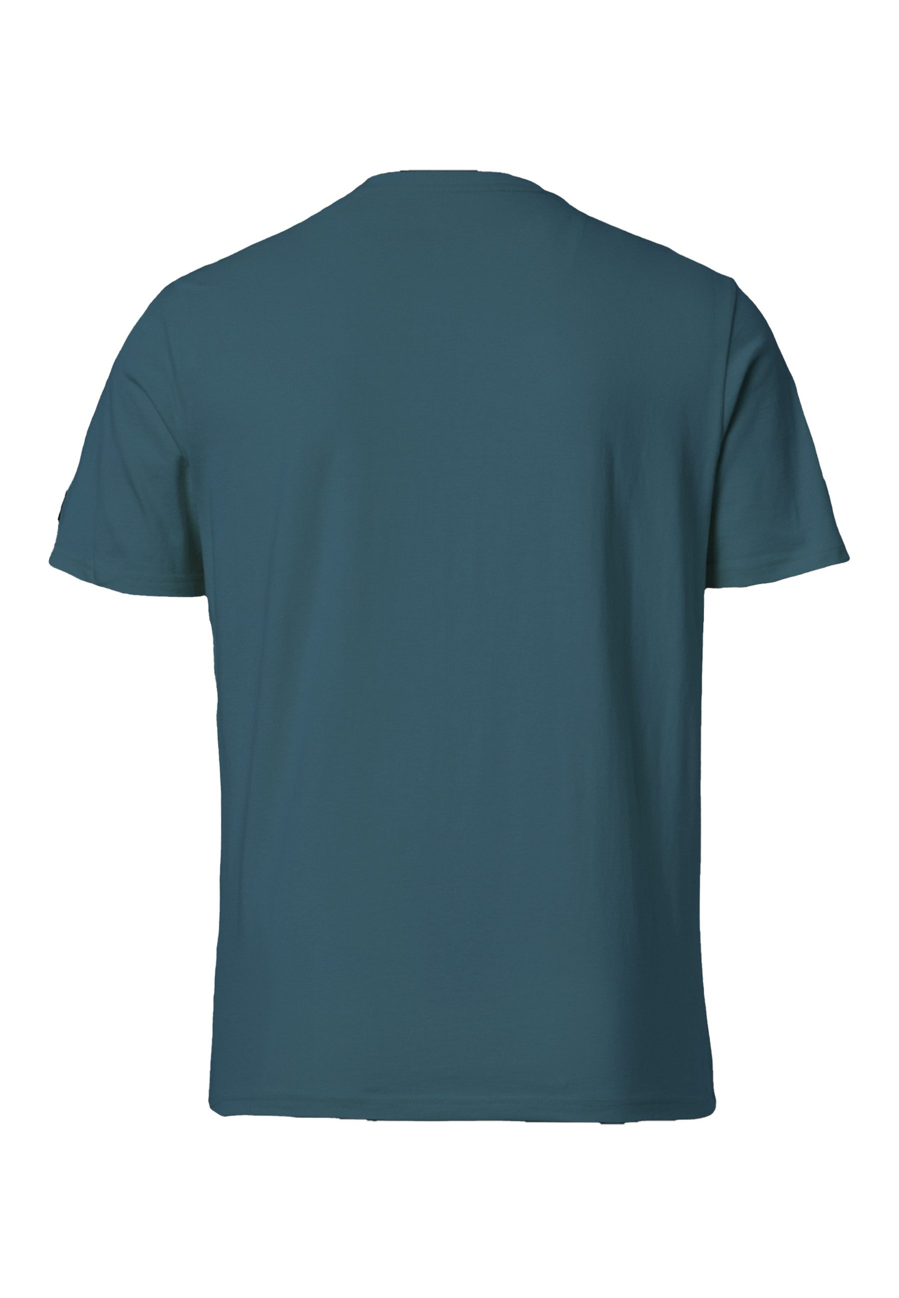 FORSBERG T-Shirt T-Shirt mit kleinem Gummi-Patch günstig online kaufen
