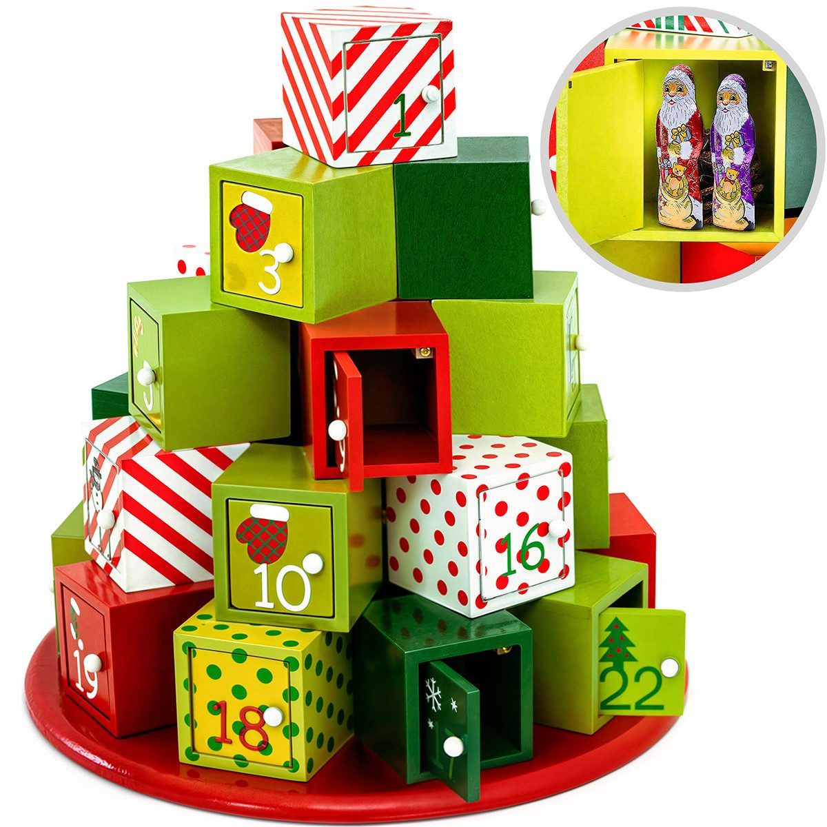 Spielwerk Adventskalender (24-tlg)
