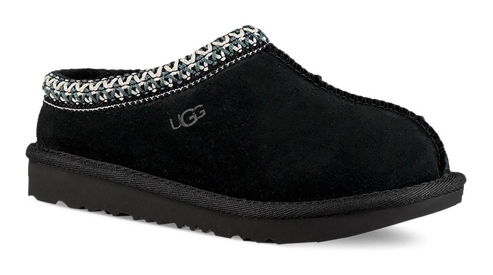 UGG K TASMAN II Hausschuh Plateau Clog, Mule, Pantoffel mit Ethno-Muster