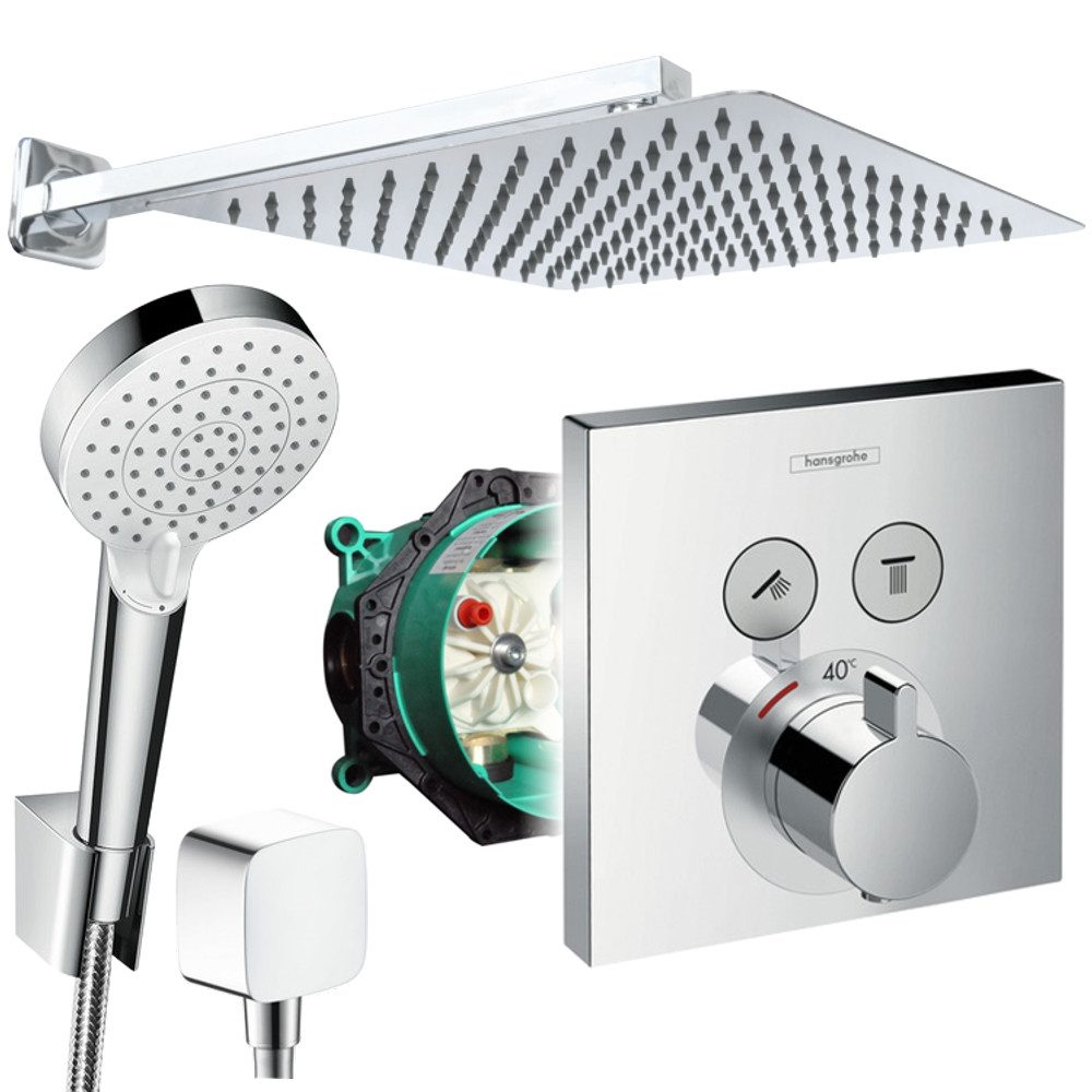 Hansgrohe und Jowi Duscharmatur ShowerSelect Thermostat, Unterputz Duschsys günstig online kaufen
