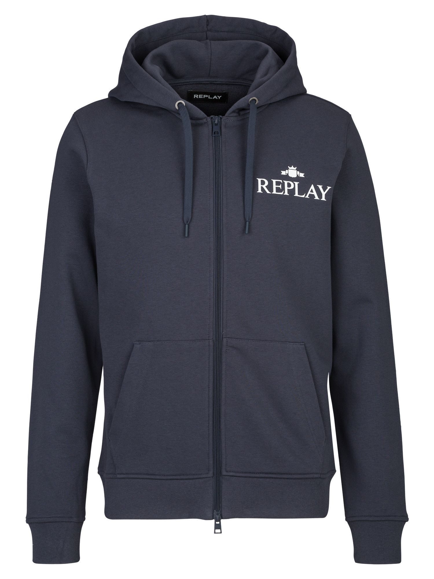 Replay Sweatshirt FRENCH TERRY PL/CO FLEECE
