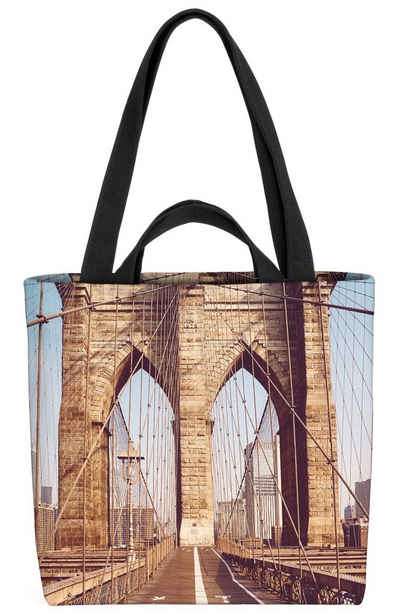 VOID Henkeltasche (1-tlg), Brooklyn Bridge Brücke Amerika USA New York City Vereinigte Staten Reise