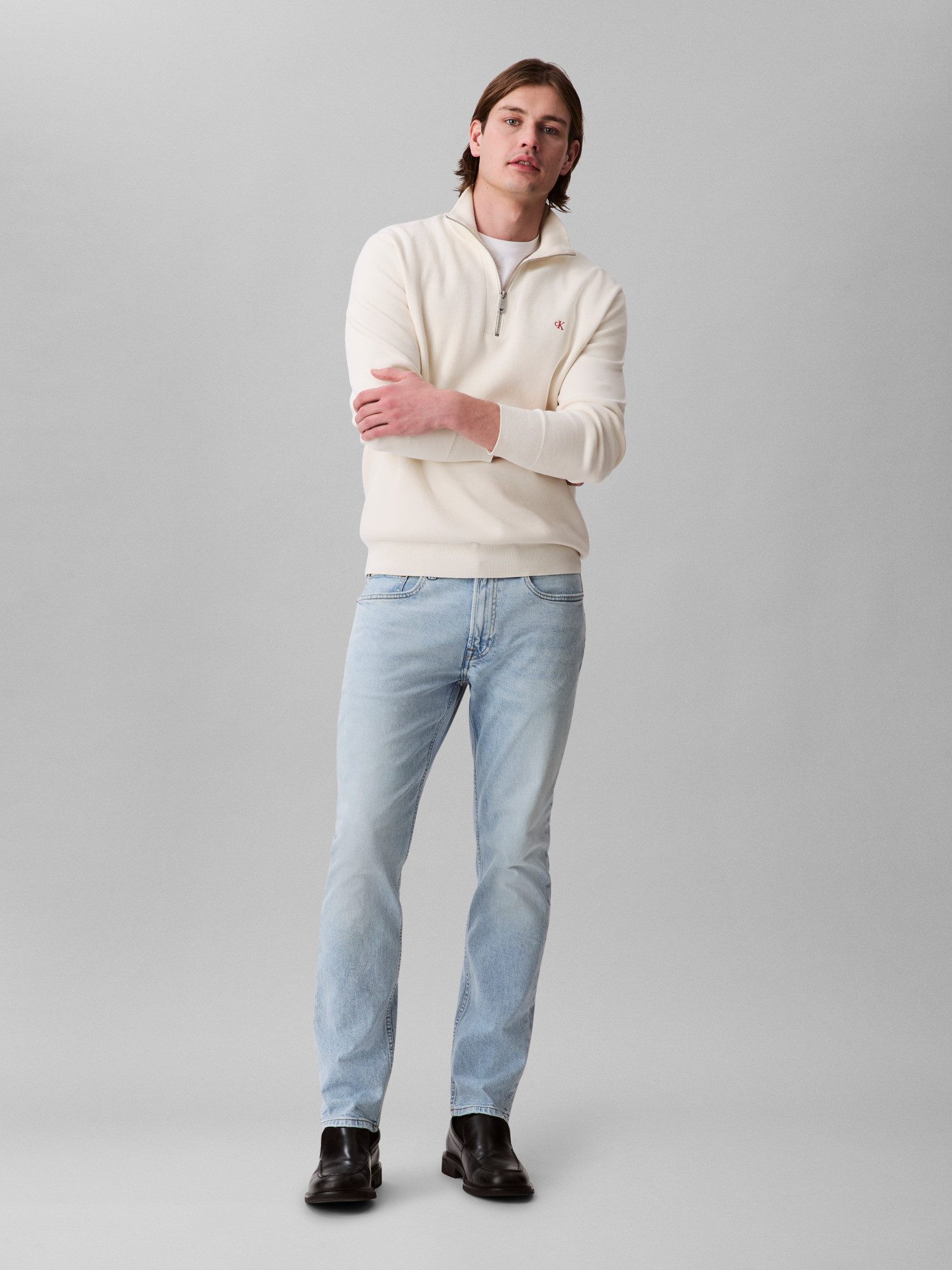 Calvin Klein Jeans Slim-fit-Jeans SLIM JEAN REGEN Mit Gürtelschlaufen