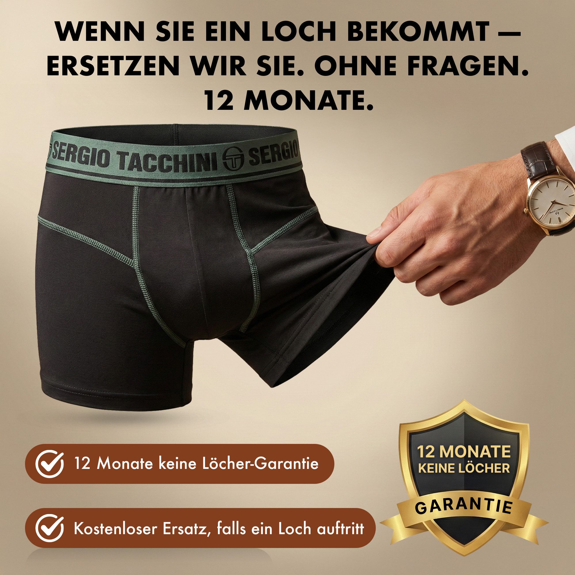 Ovatics Empowering Innovation Boxershorts Sergio Tacchini Herren 12er Set – Riviera Drive Collection