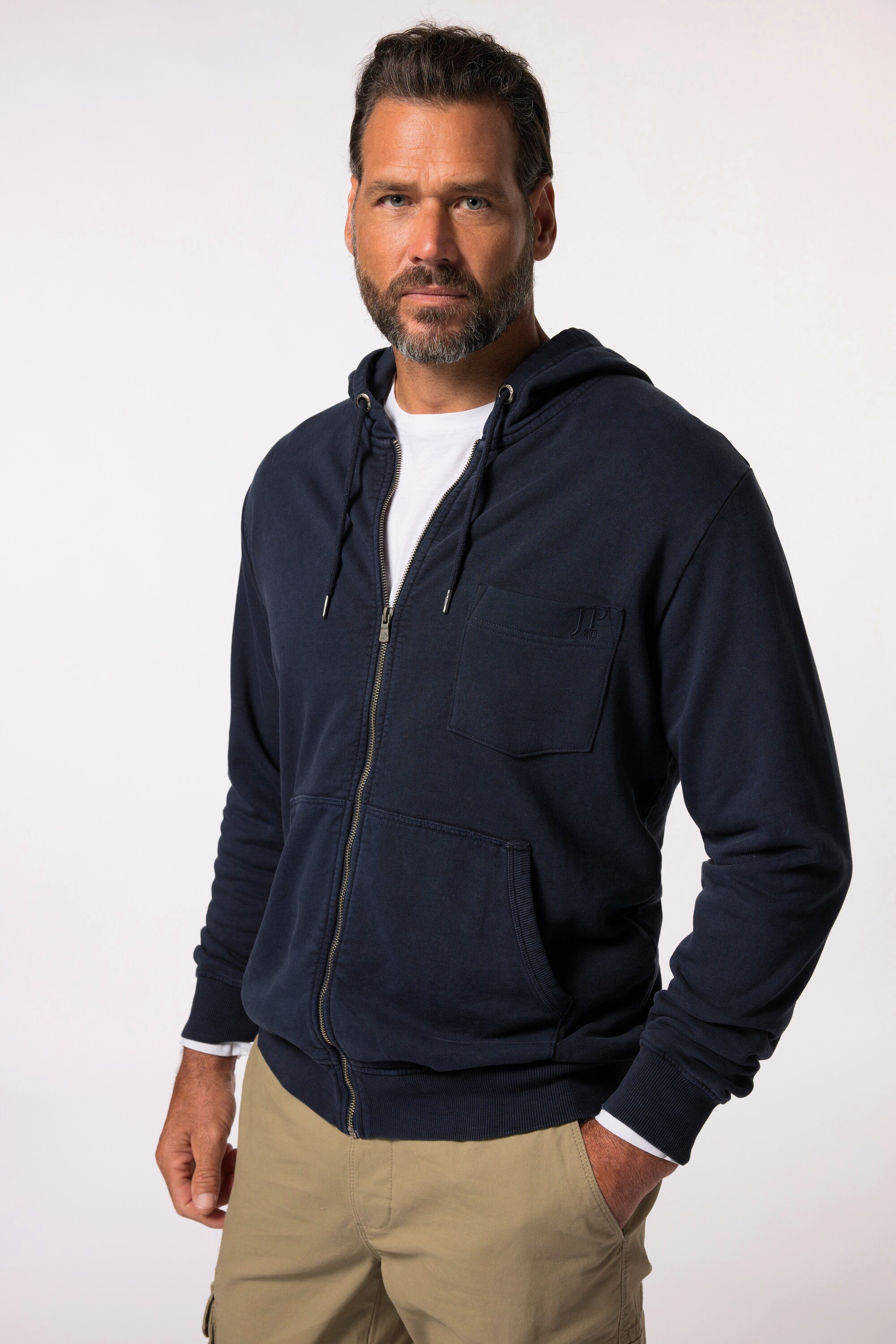 JP1880 Fleecejacke JP 1880 Hoodie-Jacke Sweat günstig online kaufen