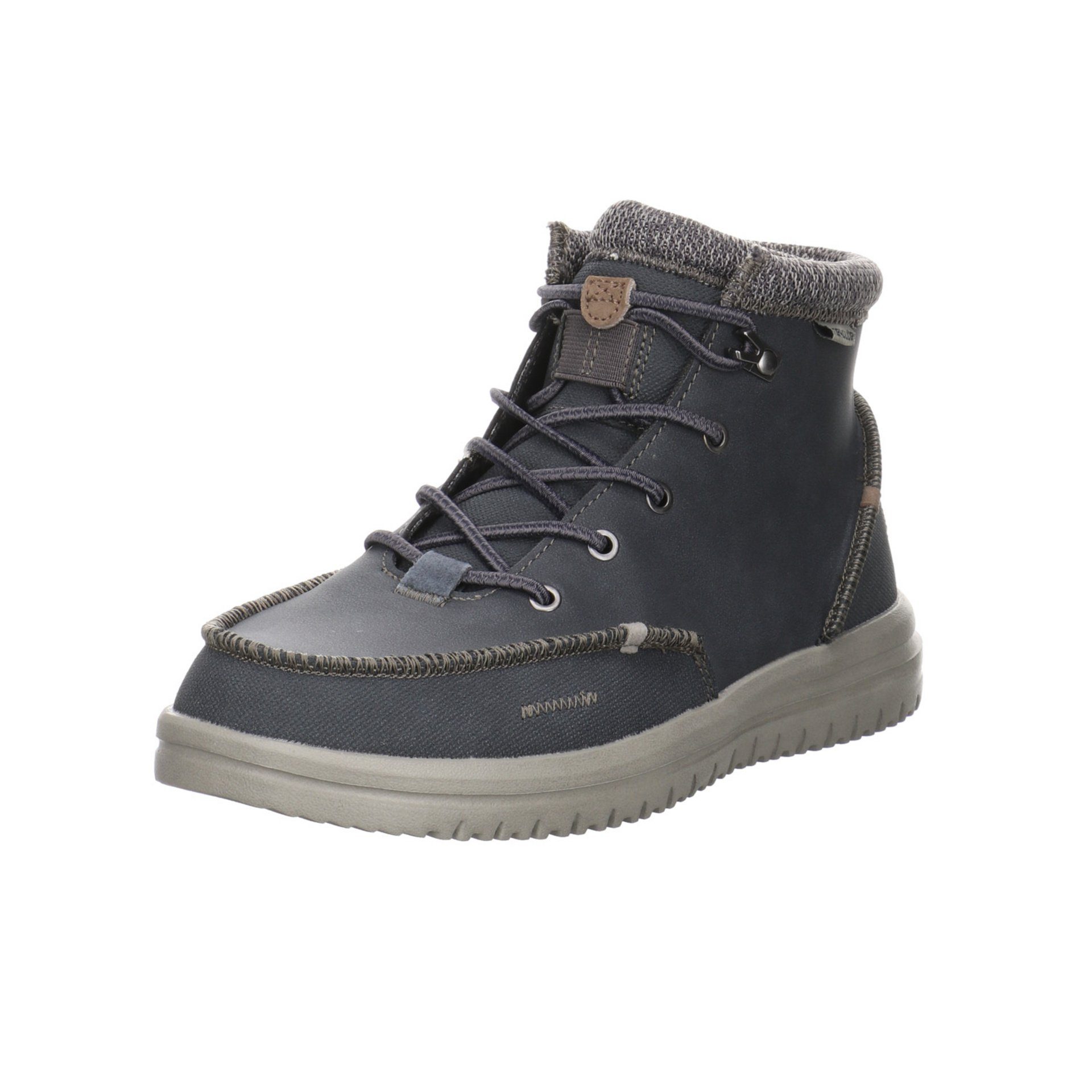 Deep Bradley Schuhe Boots Snowboots Leder-/Textilkombination Dude Hey Blue Herren Winterstiefel