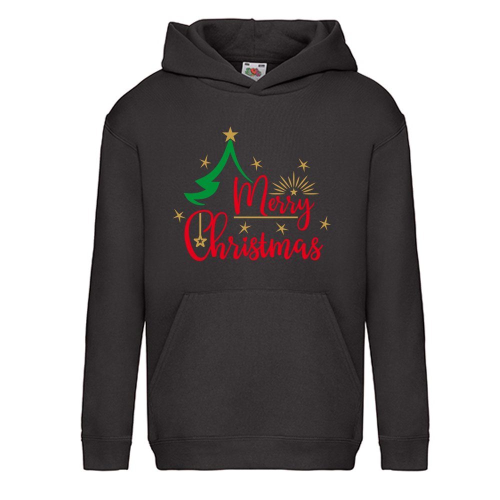 G-graphics Hoodie Merry Christmas Kinder Hoodie / Kapuzenpullover mit schönem Winter- & Weihnachtsmotiv
