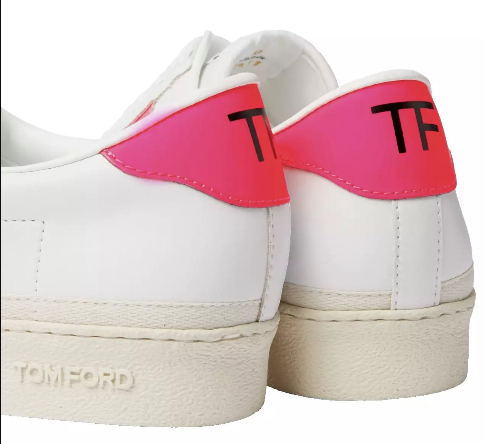 Tom Ford Bannister Panelled Faux Leder Schuhe Eco-Friendly und Luxuriös Sneaker Recyceltem Gummi, Bio-Baumwolle Schnürsenkel, Phthalatfreie Endstücke