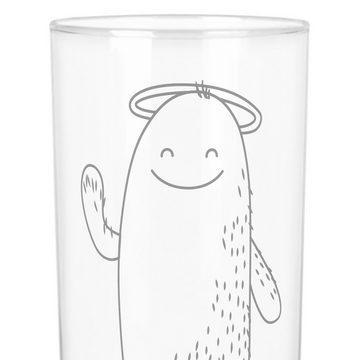 Mr. & Mrs. Panda Glas 400 ml Kaktus Heilig - Transparent - Geschenk, Trinkglas mit Gravur, Premium Glas, Lasergravur