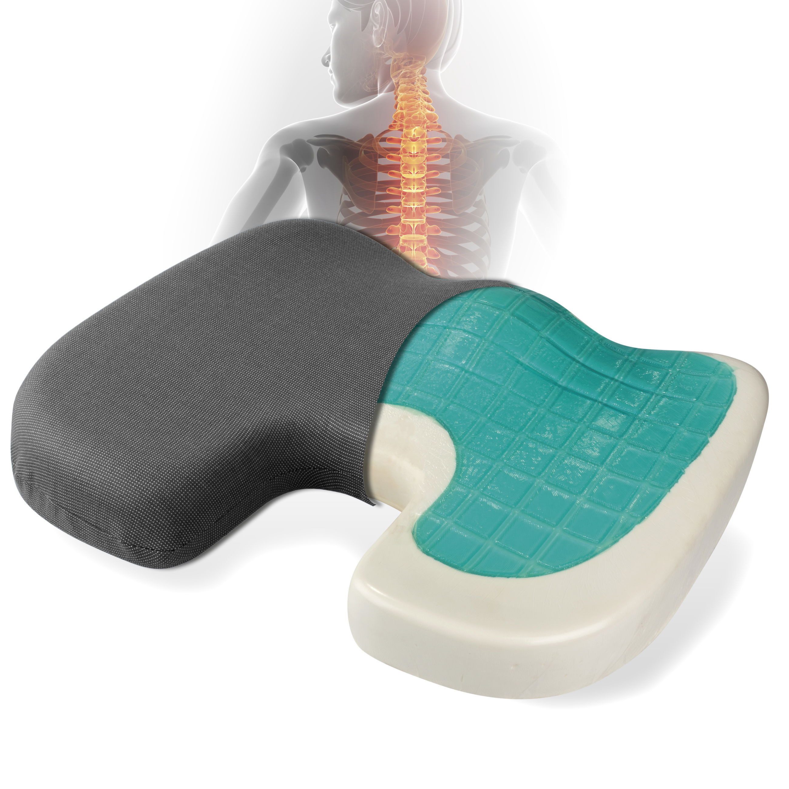 WALSER Reisekissen Sitzkissen Lucy, 1 Stück, 1-tlg.