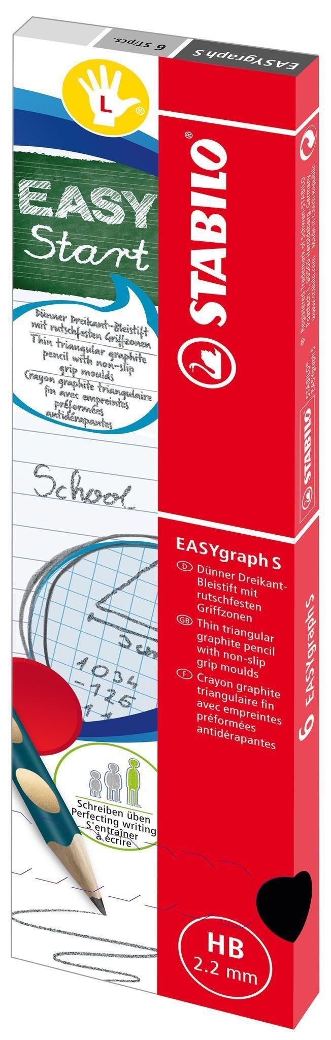 STABILO Bleistift STABILO EASYgraph S L HB blau