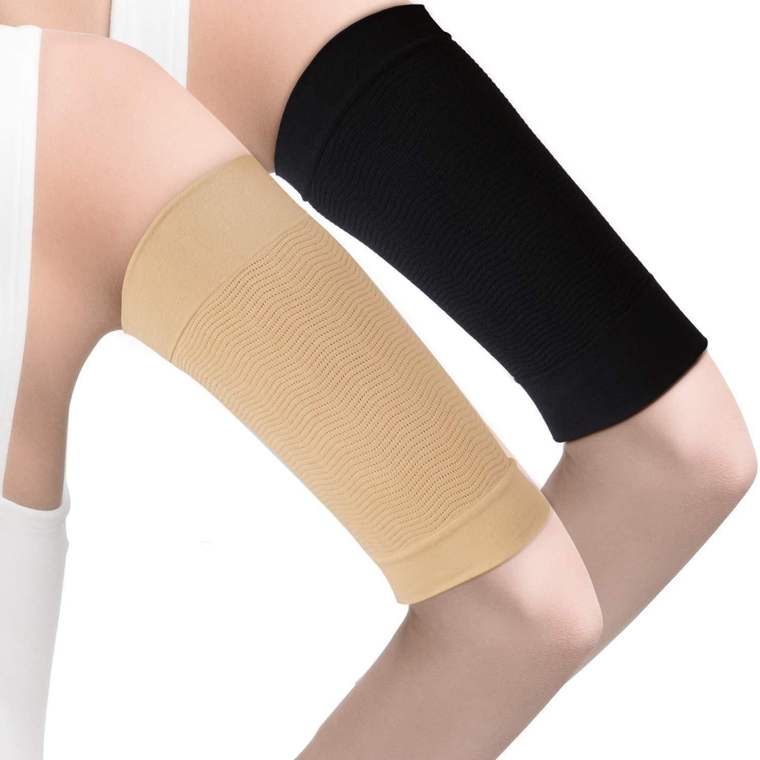 LuxusKollektion Armlinge Armstulpen 4er-Pack elastisch Abnehmen Schlank