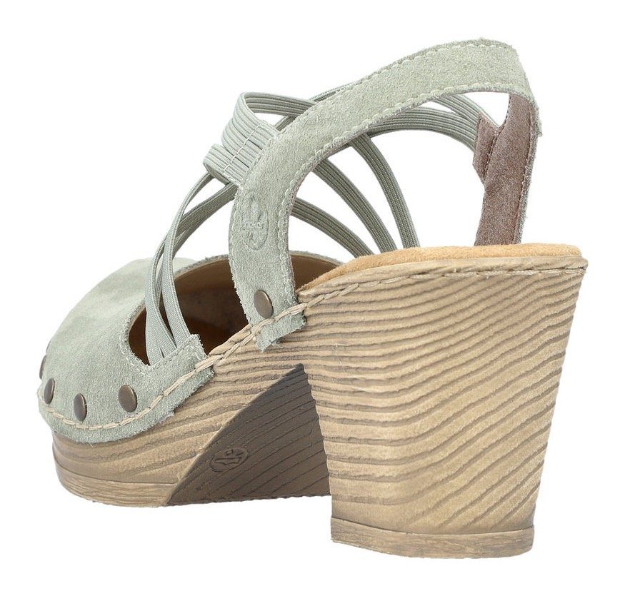 Rieker Sandalette, Sommerschuh, Sandale, Blockabsatz, mit günstig online kaufen