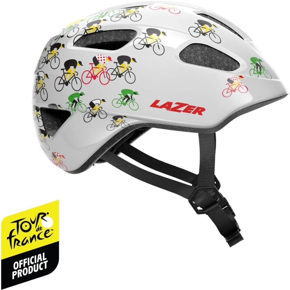 Lazer Fahrradhelm LAZER LAZER Helm Nutz 2.0 KinetiCore Black Kids 50-56 cm - sicherer Ki