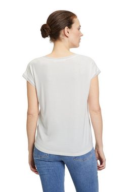 Betty&Co T-Shirt kurzarm (1-tlg) Materialmix
