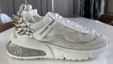 PHILIPP PLEIN Philipp Plein Runner Studs Star Sneakers Trainers Embellished Shoes Sc Sneaker