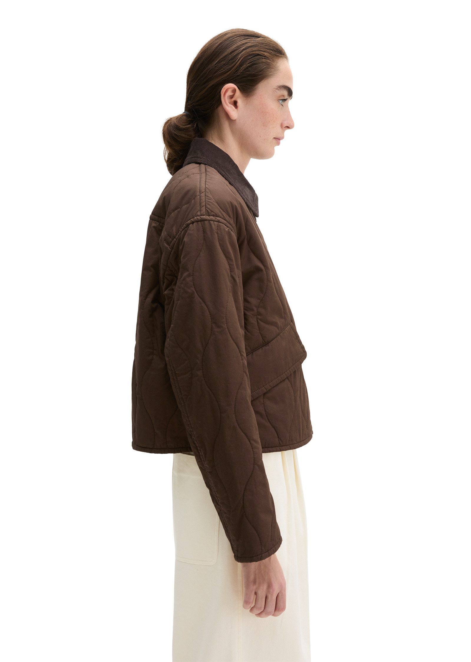Marc O'Polo Outdoorjacke aus wasserabweisendem Twill