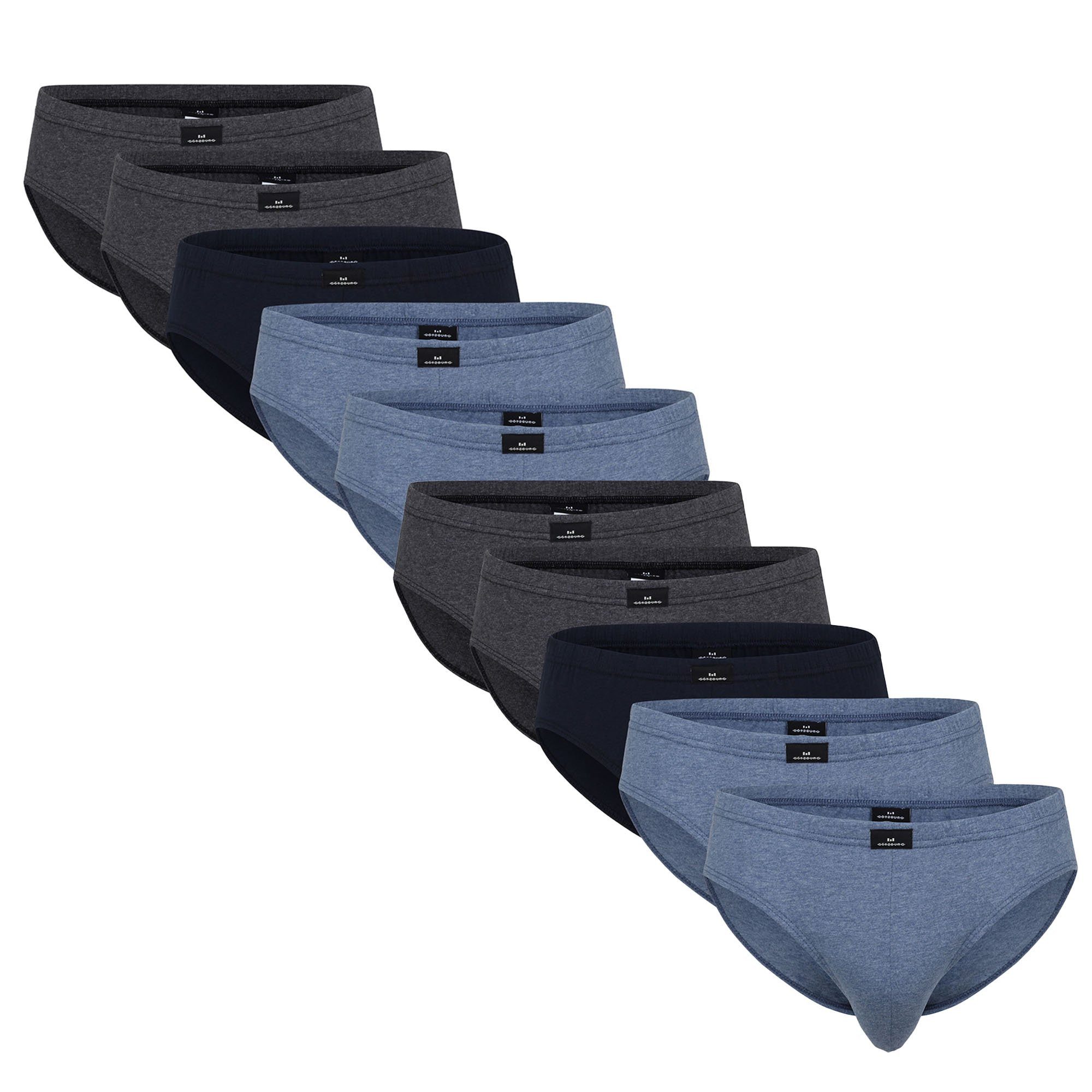 Slip Herren Slip 10er Pack Baumwolle