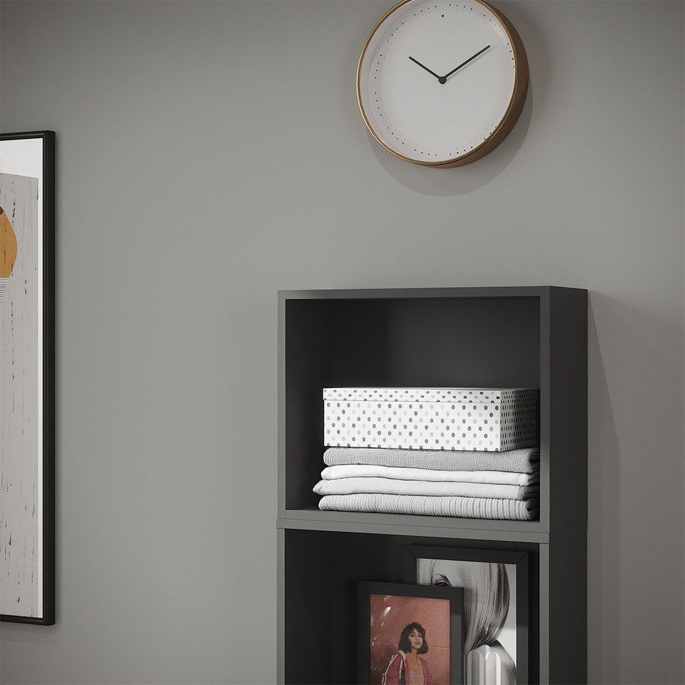 Vicco Kleiderschrank Elmo, Anthrazit, 50 x 40 cm