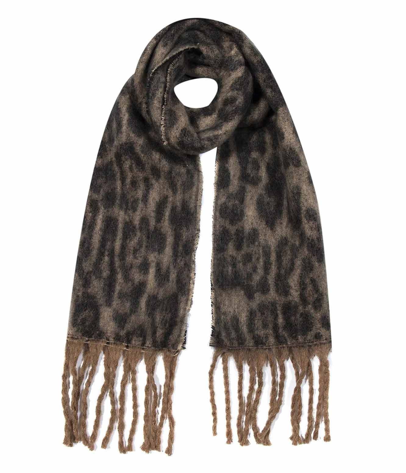ITALYSHOP24 Modeschal Damen XL LEO Schal günstig online kaufen