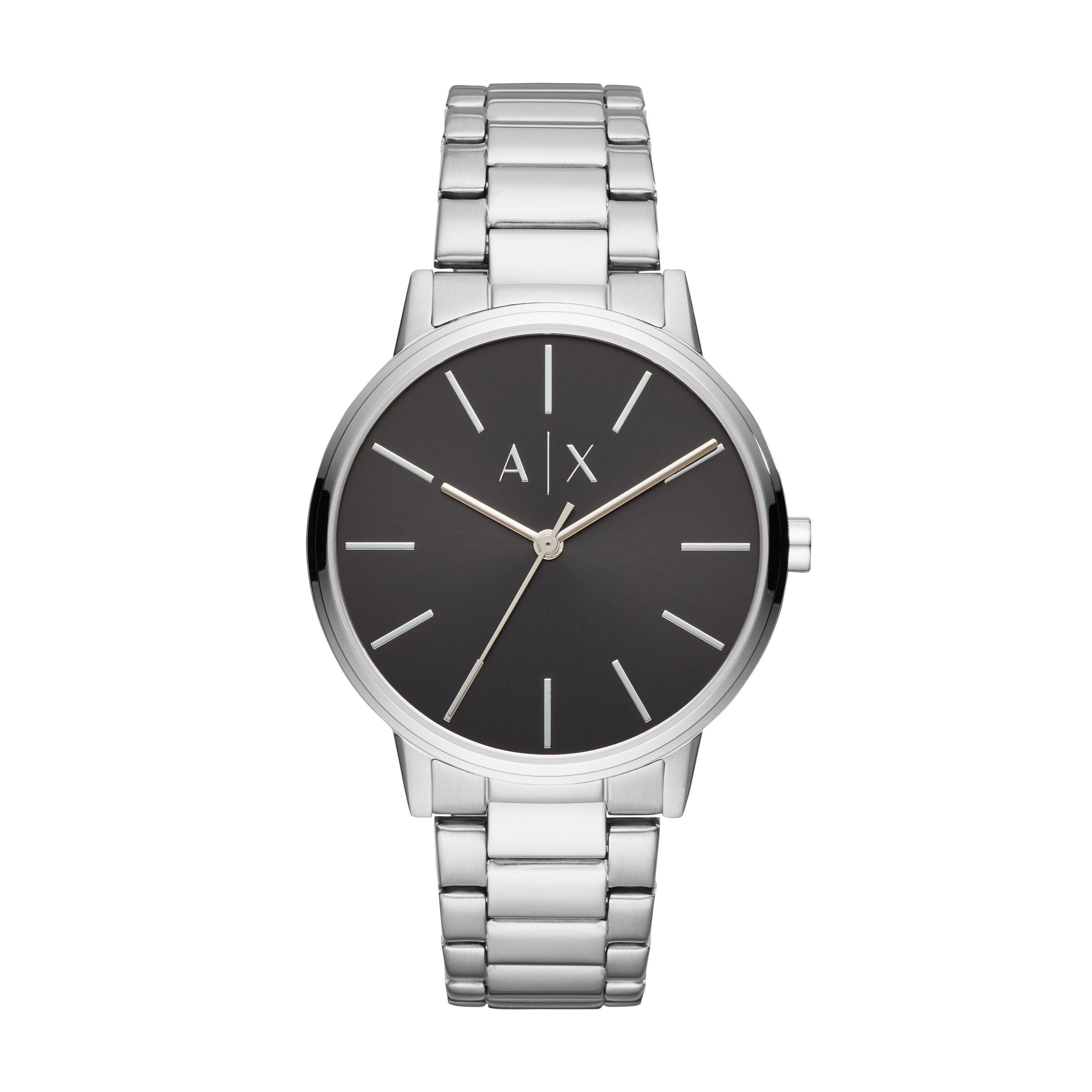 ARMANI EXCHANGE Quarzuhr The Classic Must-Have Edelstahl